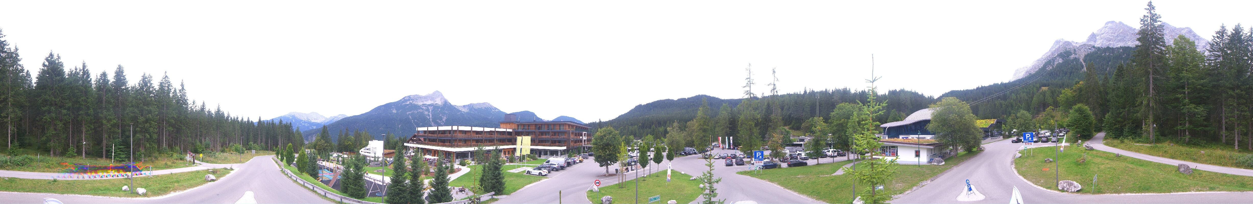 Archiv Foto Webcam Tiroler Zugspitzbahn: Talstation in Ehrwald