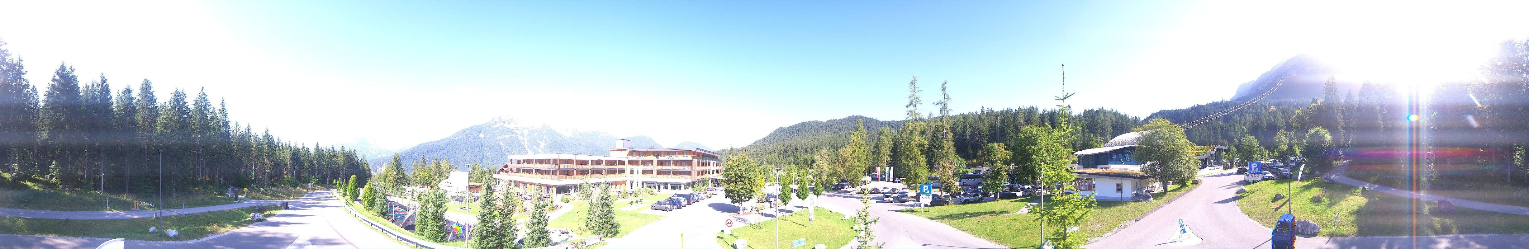 Archiv Foto Webcam Tiroler Zugspitzbahn: Talstation in Ehrwald