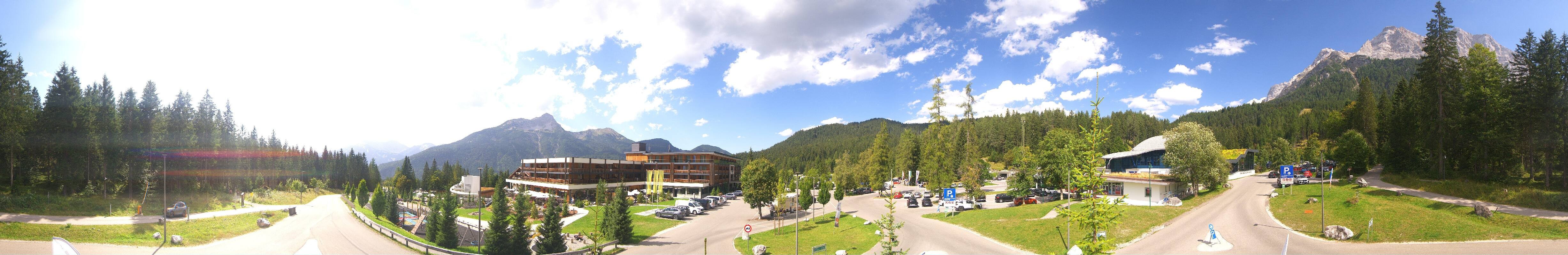 Archiv Foto Webcam Tiroler Zugspitzbahn: Talstation in Ehrwald