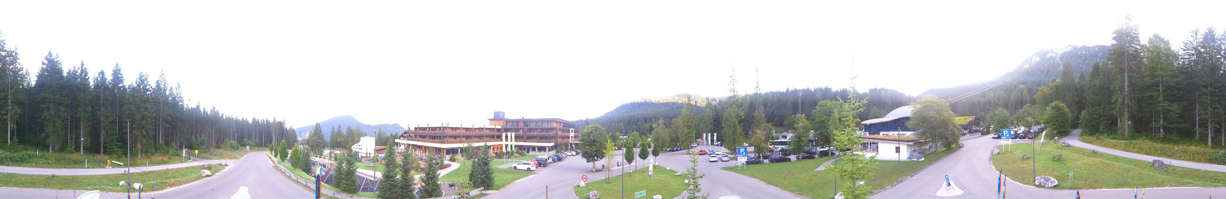 Archiv Foto Webcam Tiroler Zugspitzbahn: Talstation in Ehrwald