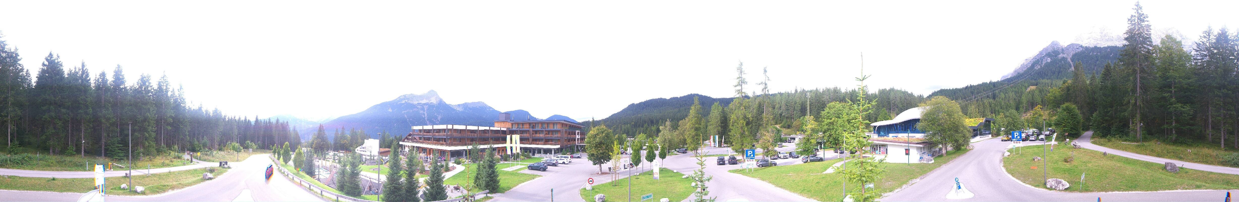 Archiv Foto Webcam Tiroler Zugspitzbahn: Talstation in Ehrwald