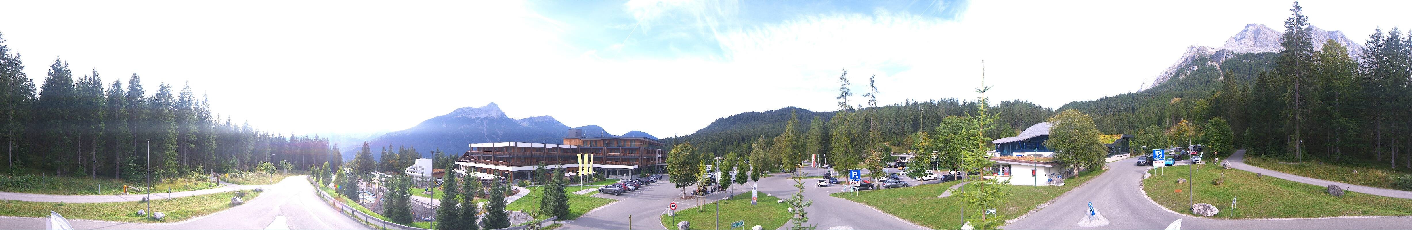 Archiv Foto Webcam Tiroler Zugspitzbahn: Talstation in Ehrwald