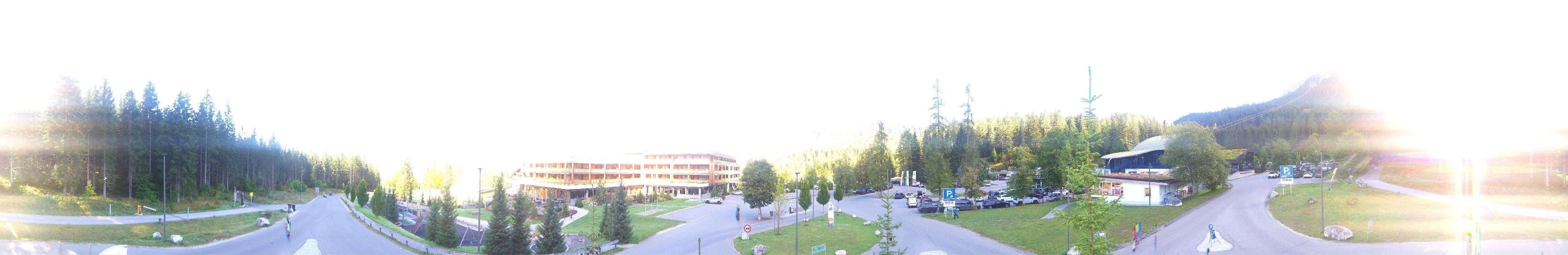 Archiv Foto Webcam Tiroler Zugspitzbahn: Talstation in Ehrwald