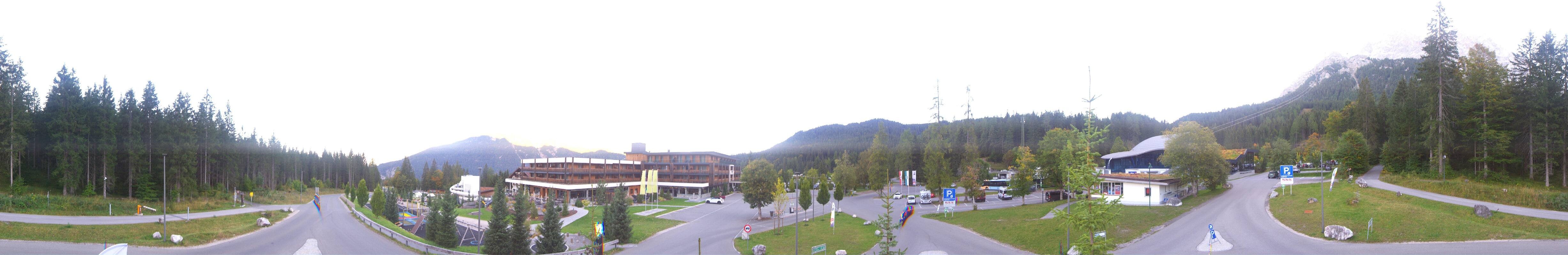 Archiv Foto Webcam Tiroler Zugspitzbahn: Talstation in Ehrwald