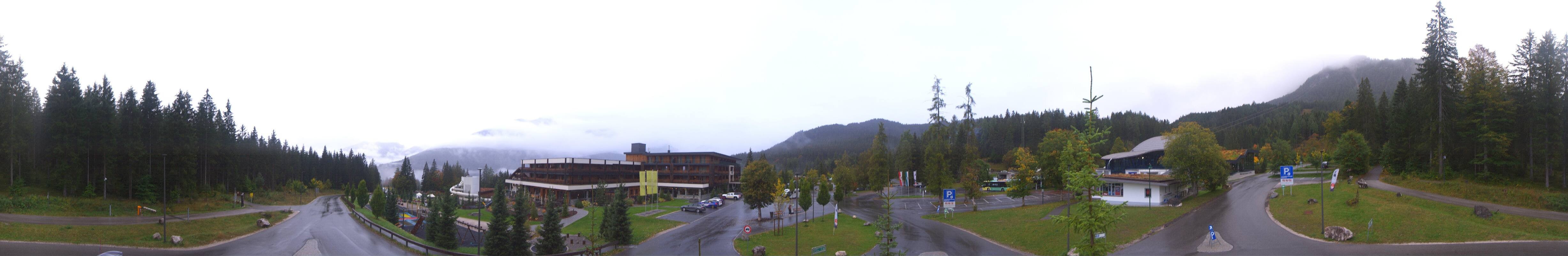 Archiv Foto Webcam Tiroler Zugspitzbahn: Talstation in Ehrwald