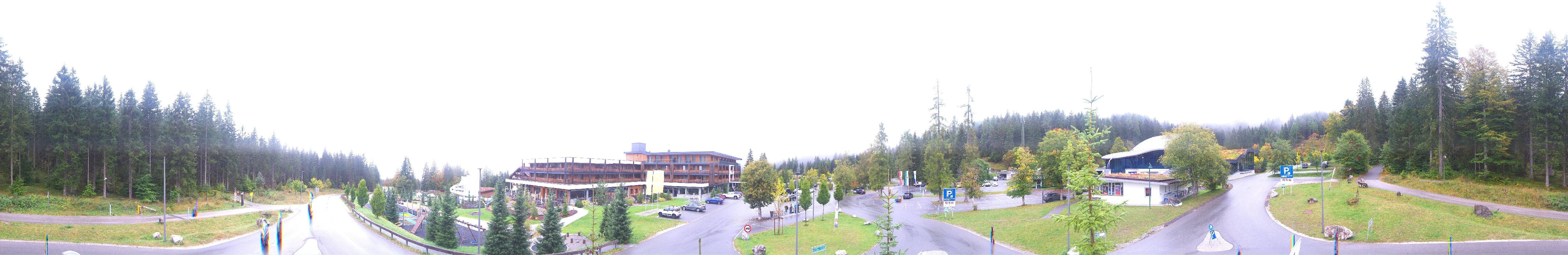 Archiv Foto Webcam Tiroler Zugspitzbahn: Talstation in Ehrwald
