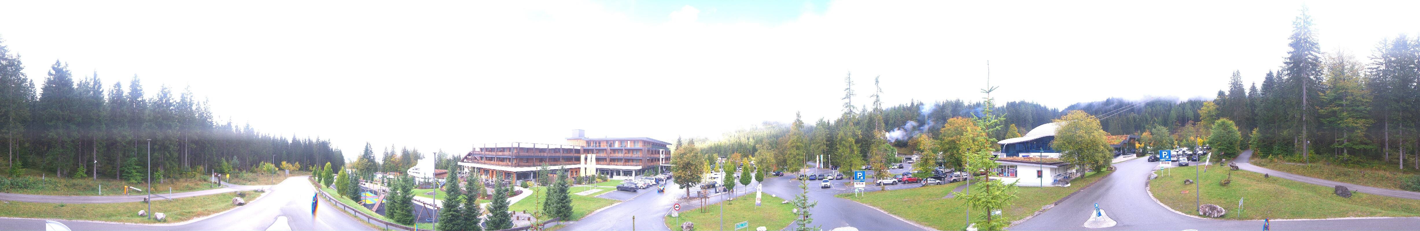 Archiv Foto Webcam Tiroler Zugspitzbahn: Talstation in Ehrwald
