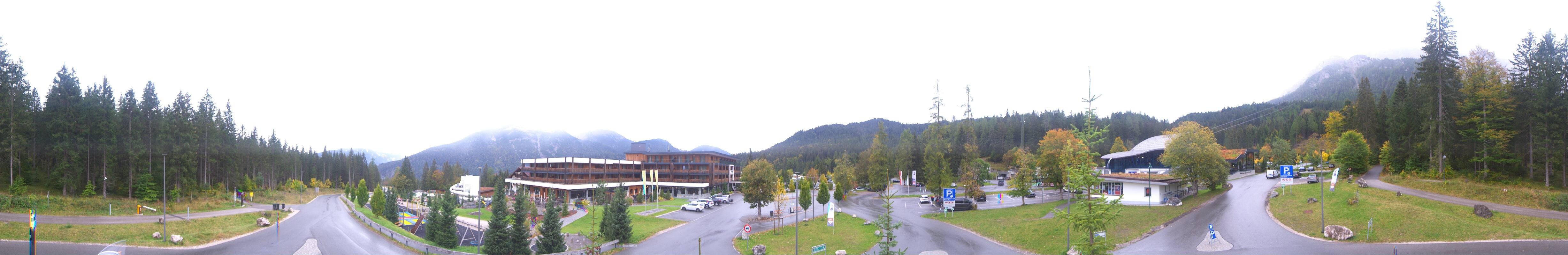Archiv Foto Webcam Tiroler Zugspitzbahn: Talstation in Ehrwald