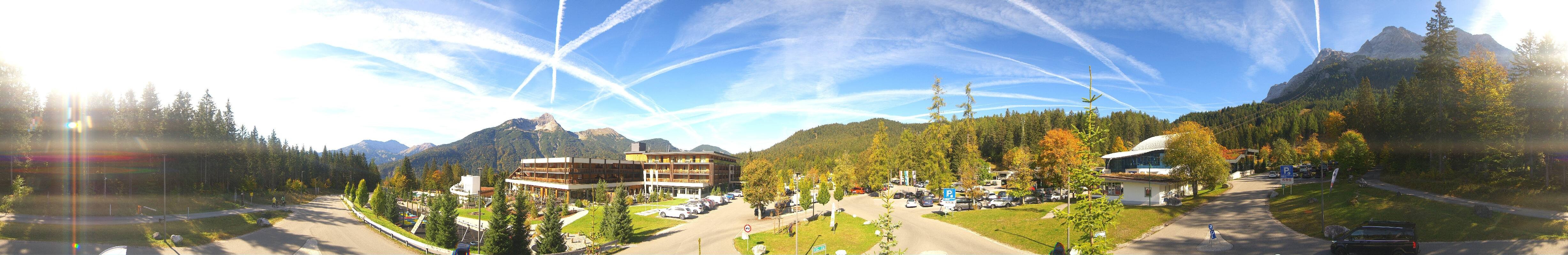Archiv Foto Webcam Tiroler Zugspitzbahn: Talstation in Ehrwald