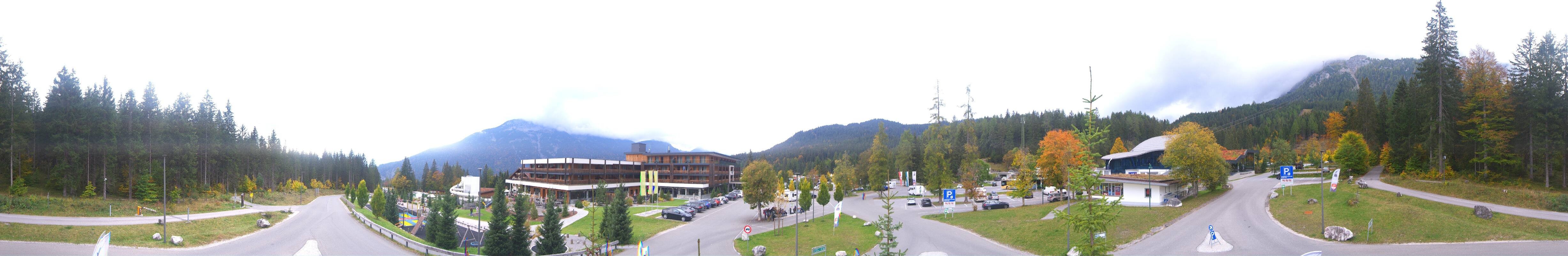 Archiv Foto Webcam Tiroler Zugspitzbahn: Talstation in Ehrwald