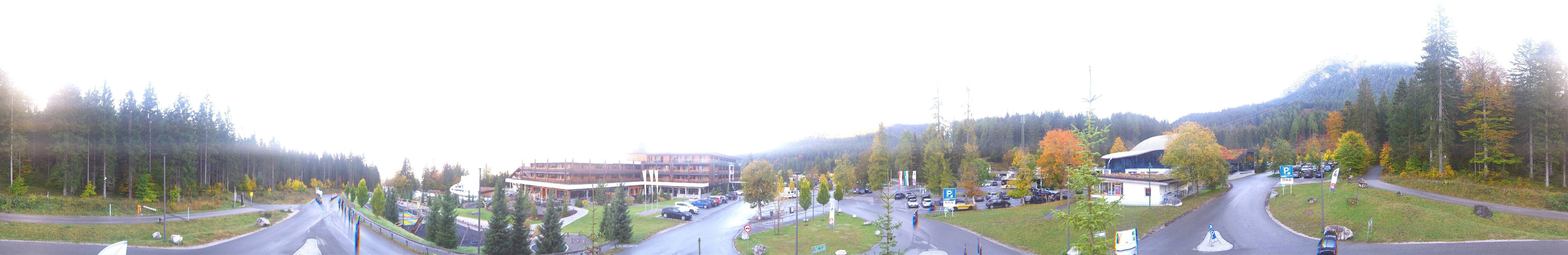 Archiv Foto Webcam Tiroler Zugspitzbahn: Talstation in Ehrwald