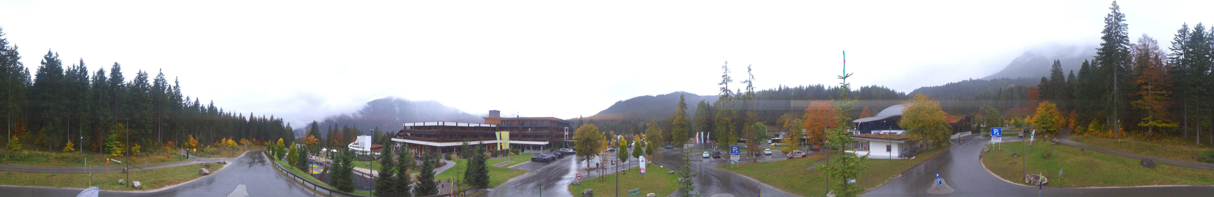 Archiv Foto Webcam Tiroler Zugspitzbahn: Talstation in Ehrwald