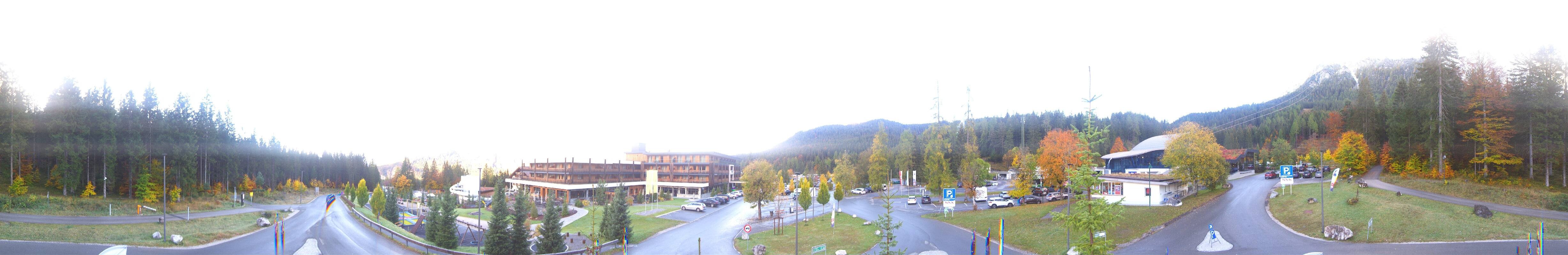 Archiv Foto Webcam Tiroler Zugspitzbahn: Talstation in Ehrwald