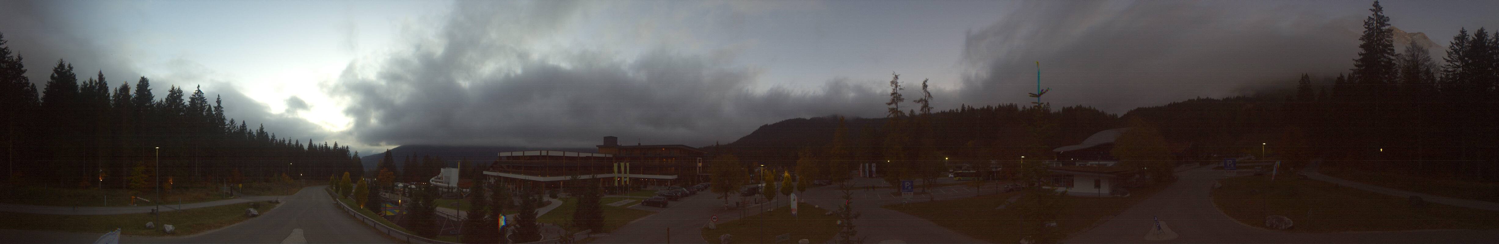 Archiv Foto Webcam Tiroler Zugspitzbahn: Talstation in Ehrwald