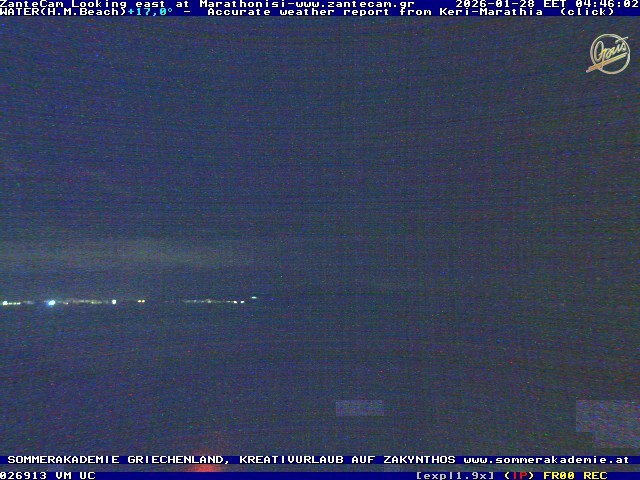 Archiv Foto Webcam Zakynthos - Blick auf den Marina Park