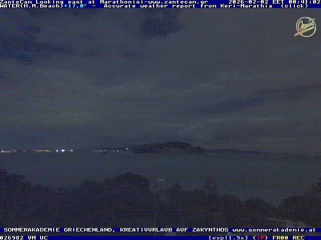 Archiv Foto Webcam Zakynthos - Blick auf den Marina Park