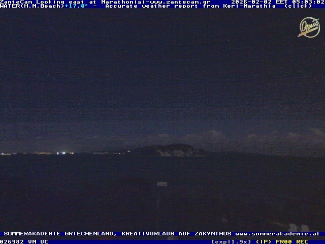 Archiv Foto Webcam Zakynthos - Blick auf den Marina Park