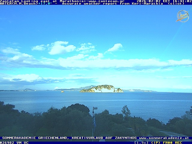 Archiv Foto Webcam Zakynthos - Blick auf den Marina Park