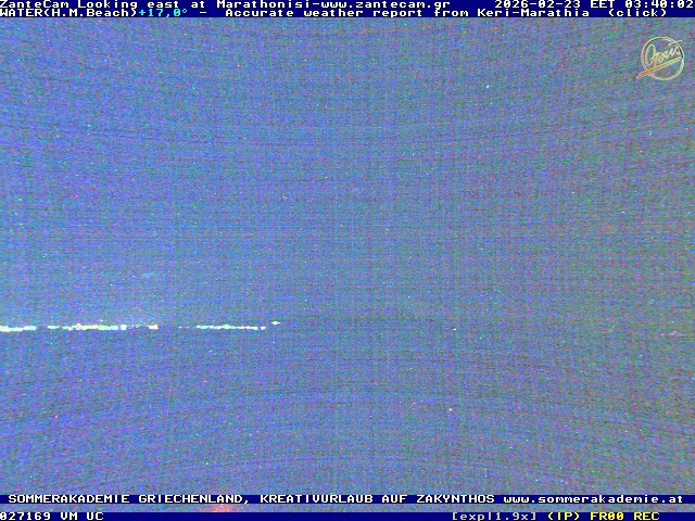 Archiv Foto Webcam Zakynthos - Blick auf den Marina Park