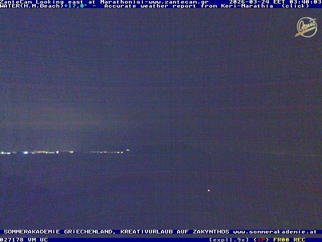 Archiv Foto Webcam Zakynthos - Blick auf den Marina Park