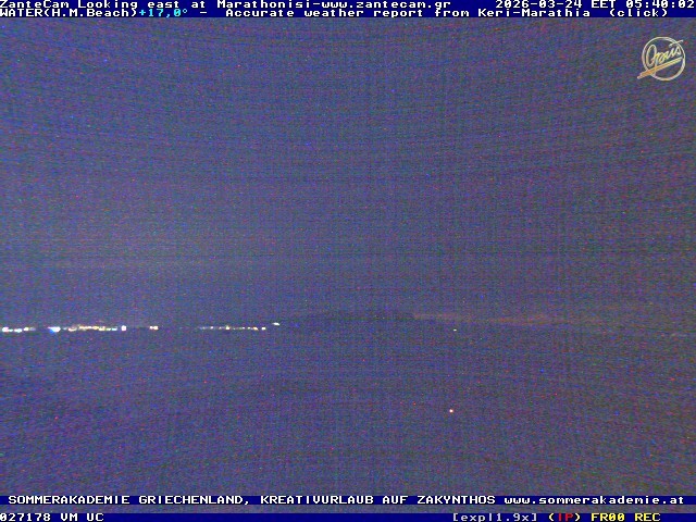 Archiv Foto Webcam Zakynthos - Blick auf den Marina Park