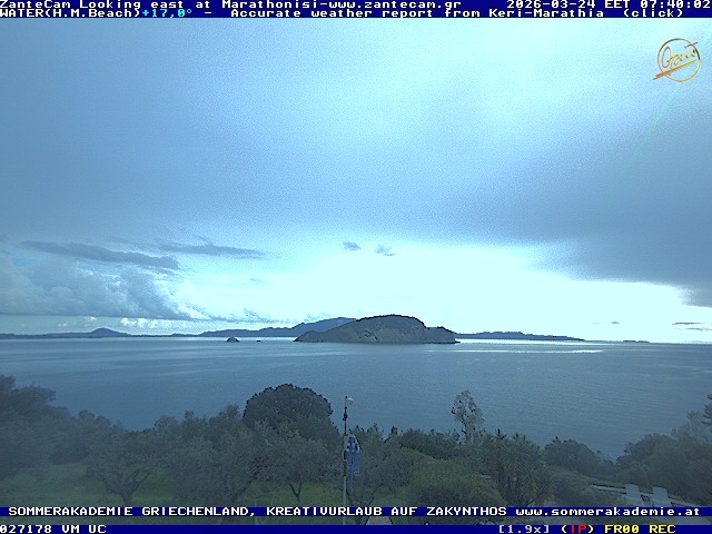 Archiv Foto Webcam Zakynthos - Blick auf den Marina Park