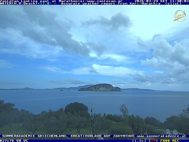 Archiv Foto Webcam Zakynthos - Blick auf den Marina Park