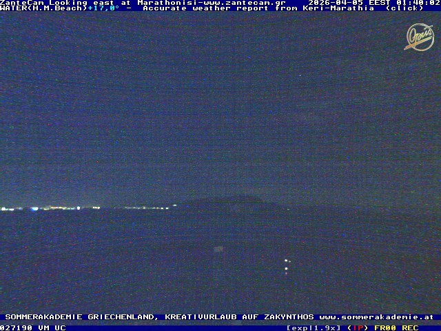 Archiv Foto Webcam Zakynthos - Blick auf den Marina Park