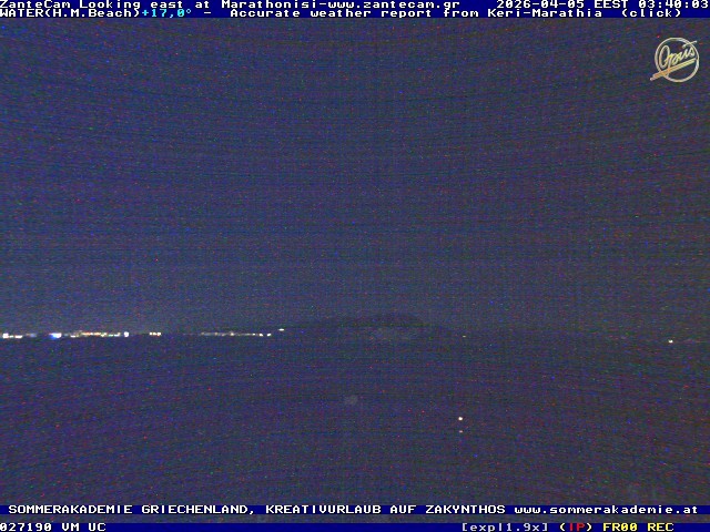 Archiv Foto Webcam Zakynthos - Blick auf den Marina Park