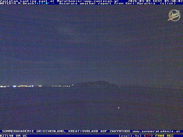 Archiv Foto Webcam Zakynthos - Blick auf den Marina Park