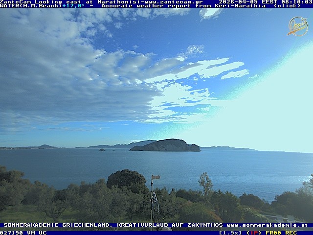 Archiv Foto Webcam Zakynthos - Blick auf den Marina Park