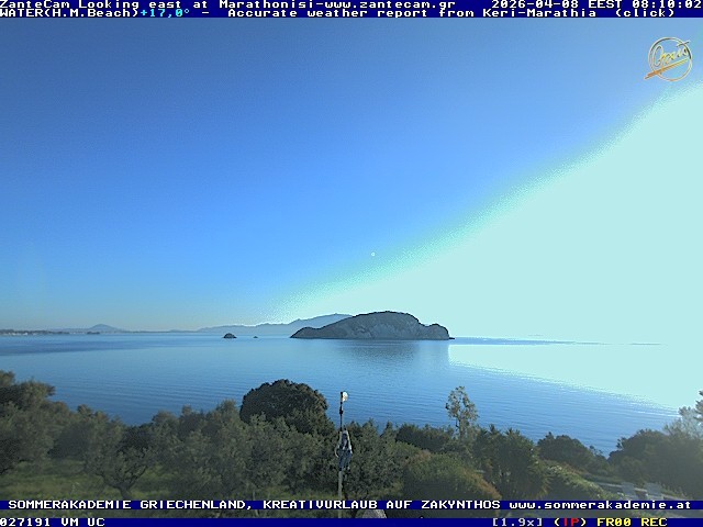 Archiv Foto Webcam Zakynthos - Blick auf den Marina Park