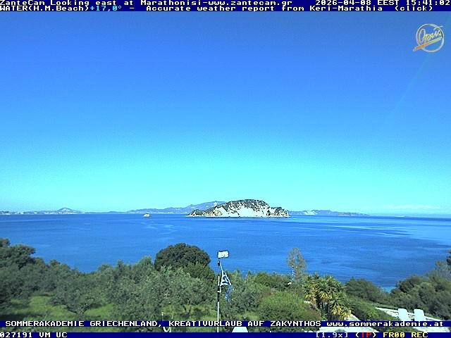 Archiv Foto Webcam Zakynthos - Blick auf den Marina Park
