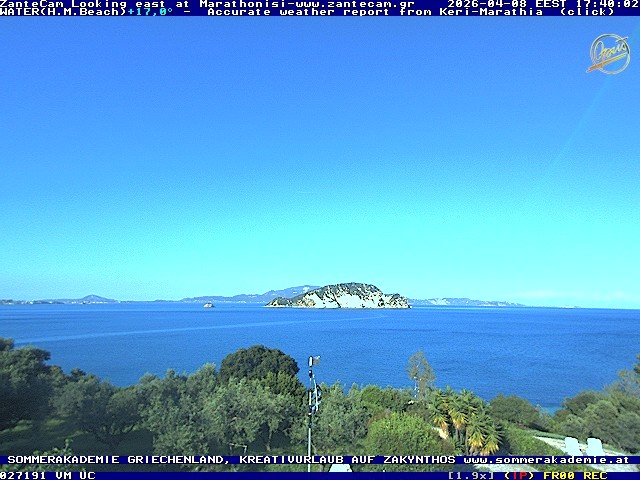 Archiv Foto Webcam Zakynthos - Blick auf den Marina Park
