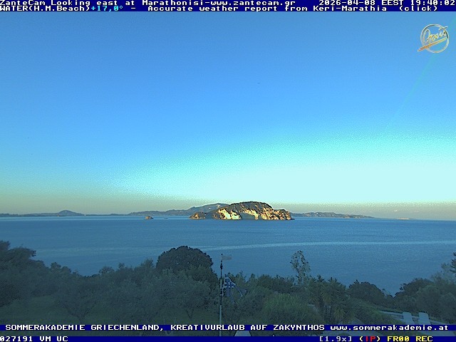 Archiv Foto Webcam Zakynthos - Blick auf den Marina Park