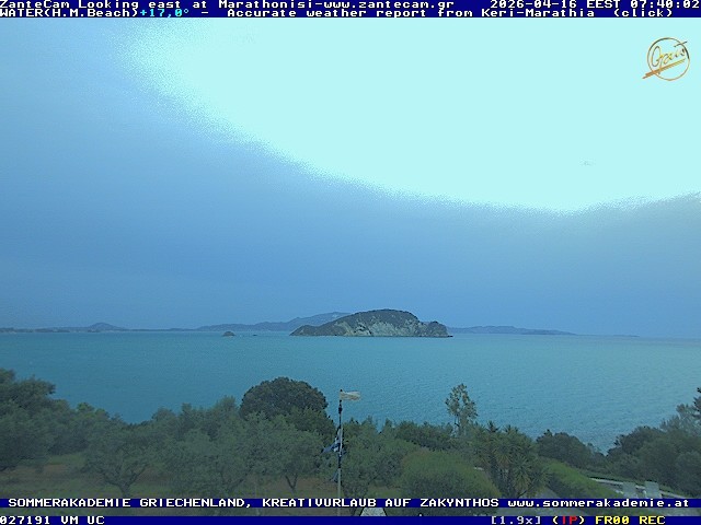 Archiv Foto Webcam Zakynthos - Blick auf den Marina Park