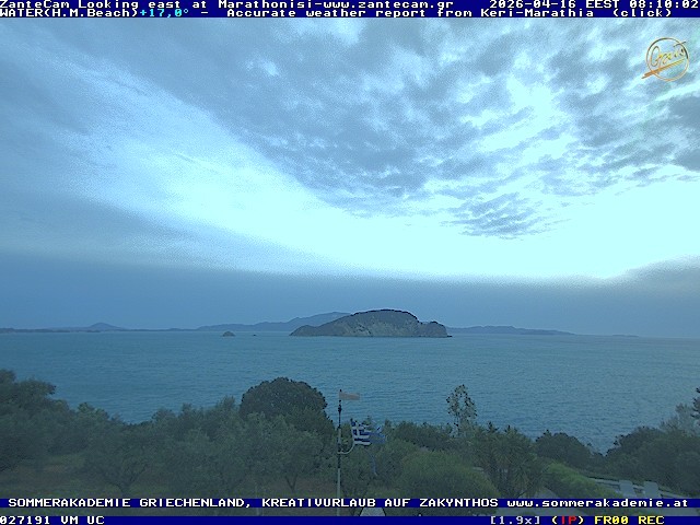 Archiv Foto Webcam Zakynthos - Blick auf den Marina Park