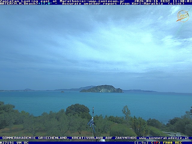 Archiv Foto Webcam Zakynthos - Blick auf den Marina Park