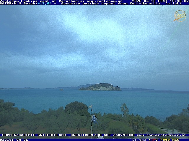 Archiv Foto Webcam Zakynthos - Blick auf den Marina Park