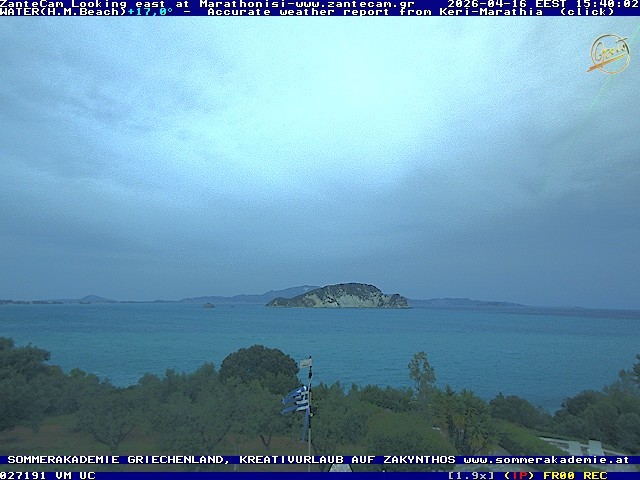 Archiv Foto Webcam Zakynthos - Blick auf den Marina Park