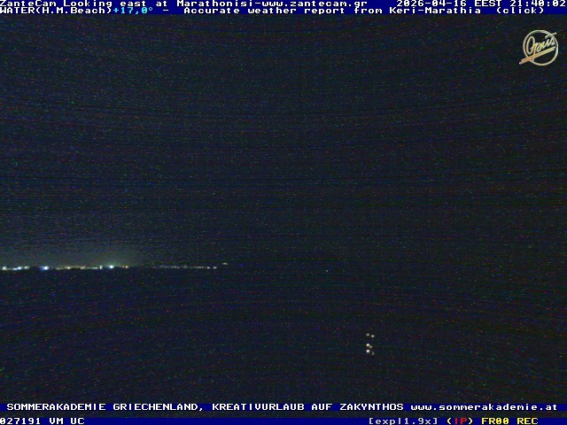 Archiv Foto Webcam Zakynthos - Blick auf den Marina Park