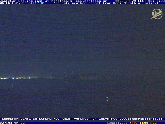 Archiv Foto Webcam Zakynthos - Blick auf den Marina Park