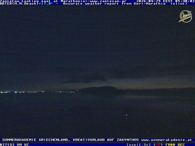 Archiv Foto Webcam Zakynthos - Blick auf den Marina Park