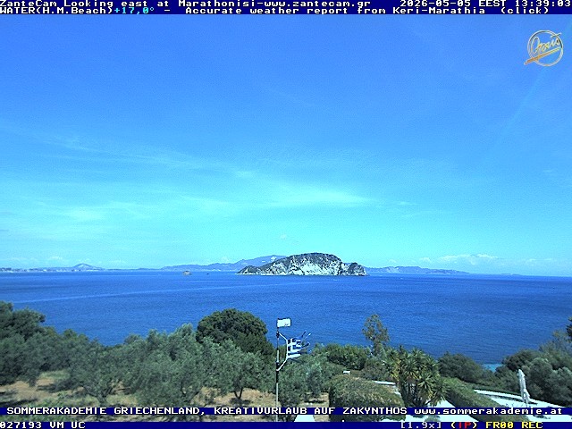 Archiv Foto Webcam Zakynthos - Blick auf den Marina Park