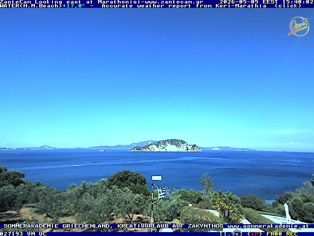 Archiv Foto Webcam Zakynthos - Blick auf den Marina Park