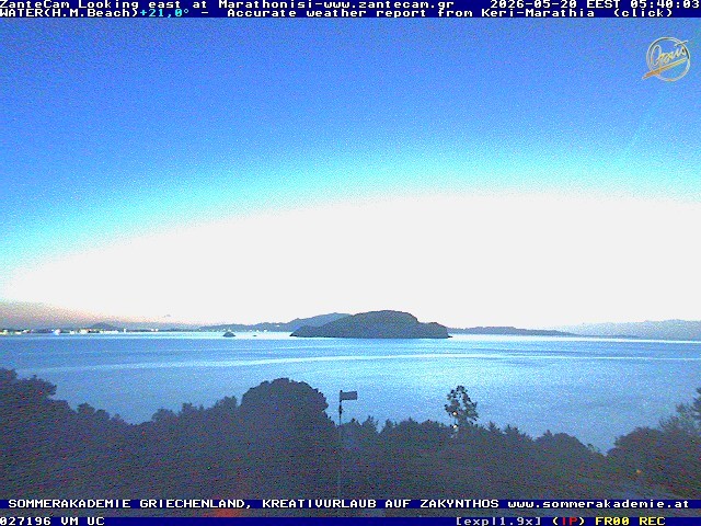 Archiv Foto Webcam Zakynthos - Blick auf den Marina Park