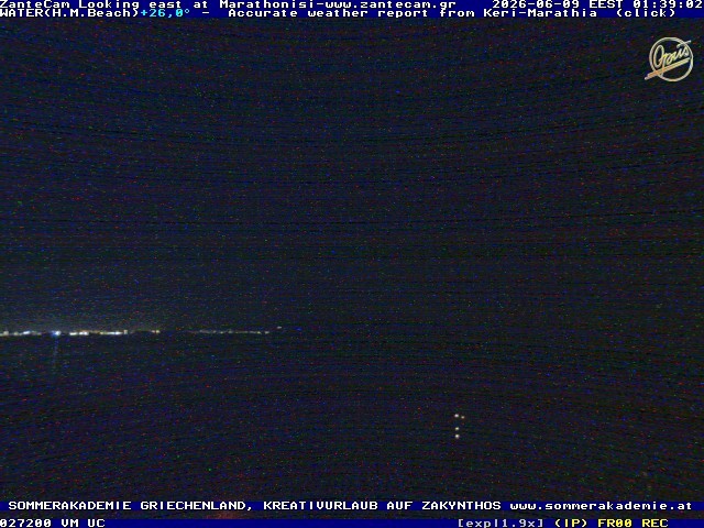 Archiv Foto Webcam Zakynthos - Blick auf den Marina Park