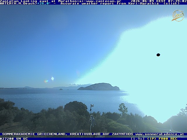 Archiv Foto Webcam Zakynthos - Blick auf den Marina Park