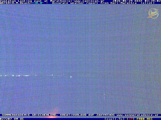 Archiv Foto Webcam Zakynthos - Blick auf den Marina Park
