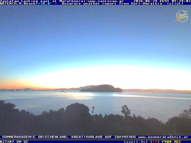 Archiv Foto Webcam Zakynthos - Blick auf den Marina Park